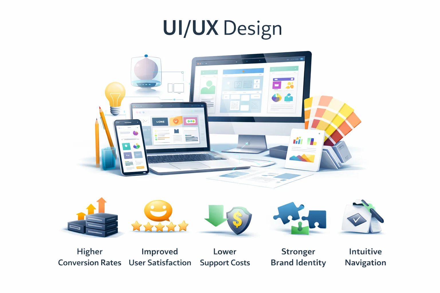 UI/UX Design services overview