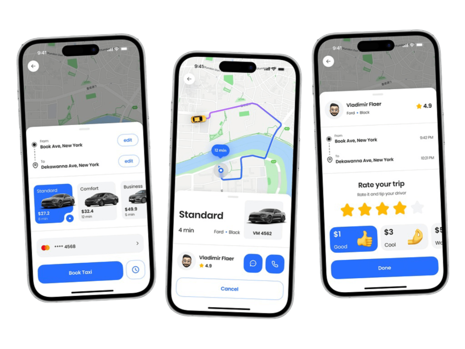 Taxi Booking App